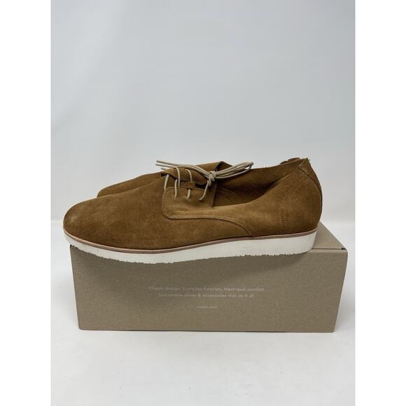 NISOLO Lightweight Flex Derby Shoe Men's 8.5 Dusty Rose Retail $130.00 - Picture 3 of 8